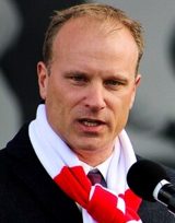 Foto van Dennis Bergkamp