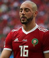 Foto van Nordin Amrabat